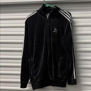 Adidas Mens Large Velour Y2K Style BB TT Track Jacket C1225